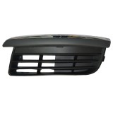 Grila bara fata Vw Jetta, Vw Golf V Variant 1K 2005-2010, Stanga, capac proiector ceata fara decupaj , complet cu element cromat