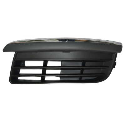 Grila spoiler Vw Jetta, Vw Golf V Variant 1K 2005-2010, Stanga, capac Far ceata fara decupaj , complet cu element cromat Kft Auto foto