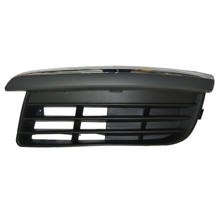 Grila spoiler Vw Jetta, Vw Golf V Variant 1K 2005-2010, Stanga, capac Far ceata fara decupaj , complet cu element cromat Kft Auto