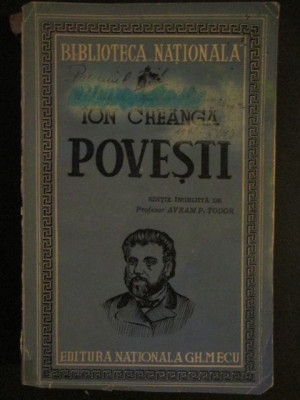 Povesti Biblioteca nationala-Ion Creanga 1942 foto
