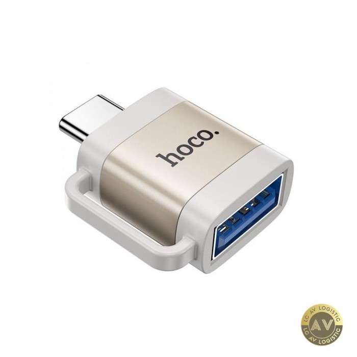 Adaptor OTG USB-C - USB-A HOCO UA31C Gri