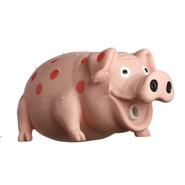 Jucarie porc latex 16 cm