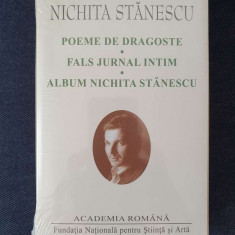 Album Nichita Stanescu. Poeme de dragoste. Fals jurnal intim (ed. lux)