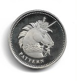 Marea Britanie - 2004 Scotland Unicorn - PATTERN ONE POUND - Silver PROOF Coin, Europa, Argint