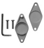 Suport tracker Airtag, THD, atasabil la bicicleta, gri