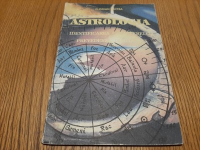 ASTROLOGIA - Indentificarea Caracterelor ... Destinului - Fl. Onitza -1992, 63p. foto