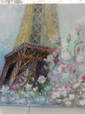 Eternul Paris-pictura ulei pe panza, Natura, Altul