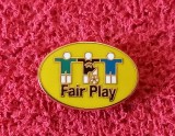 Insigna fotbal - UEFA (FAIR PLAY) - produs oficial