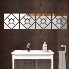 Set Stickere Acril Creativ, Geometric Art