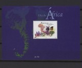 Angola 2001 - Ziua Africii, colita neuzata