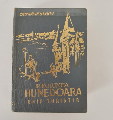 Octavian Floca Regiunea Hunedoara Ghid turistic editia 1957 foto