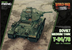 Soviet Medium Tank T-34/76 (cartoon model) - snap-fit foto