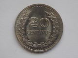 20 CENTAVOS 1977 COLUMBIA-AUNC