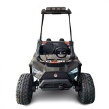 Cumpara ieftin UTV electric pentru 4 copii, Kinderauto XXL Buggy full-black, 400W, 24V 14Ah, echipare PREMIUM cu plafon, negru
