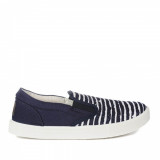 Slip-on BOSTON Print, Marine/Navy