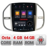 Navigatie Mercedes Vito 2016- tip tesla radio gps internet Qualcomm 8X 8+128 360 4G carplay android auto kit-tesla-068+ULTRA-9.7-8+128 CarStore Techno