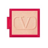 Valentino, Go-Clutch, Strălucire, Pudră compactă, 01, Foarte ușor, Reumplere, 4.2 g