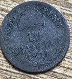 MNDSTR22 AUT Austroungaria 10 krajczar 1870 Argint