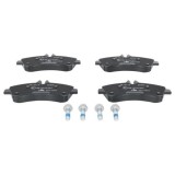 Set placute frana Ate 13046038422, parte montare : Punte spate