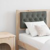 VidaXL Tăblie cap Altele maro și gri &icirc;nchis 140 cm Lemn masiv de pin 879010
