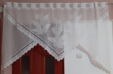 Cumpara ieftin PERDEA PANOU IN COLTURI CU MODEL FLORI--NOU