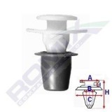 Clema, clips fixare Audi Q3, Q7 19/; Seat Altea, Toledo 09; Skoda Karoq; VW Crafter, Golf Ii 92, Jetta 91, Passat 93, Polo, Touareg,