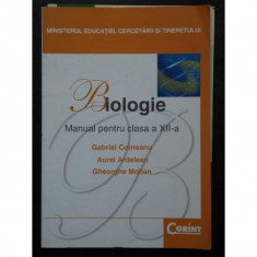 Gabriel Corneanu - BIOLOGIE - Manual pentru clasa a XII-a foto