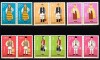 A11 TX10 3 - 1979 - Costume nationale - perechi de doua timbre, Arta, Nestampilat