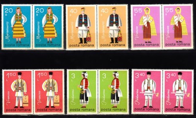 A11 TX10 3 - 1979 - Costume nationale - perechi de doua timbre foto