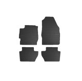 Set covorase auto din cauciuc pentru Ford KA + 2016-&amp;gt; prezent, presuri RapidAuto, Negru
