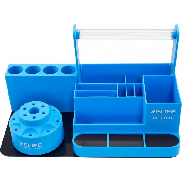 Suport Surubelnite Relife RL-001H, Albastru