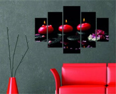 Tablou decorativ multicanvas Destiny, 5 Piese, 247DST1900, Multicolor foto