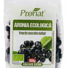 Aronia fructe uscate Bio, 100g, Pronat