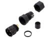 Conector Circular Tată 3-PIN Aurit 20A