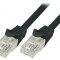 Patch cord UTP Cat5e 10m Negru