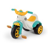 Tricicleta pentru copii DOLU Super Bike Pastel, roti late, 2+ ani