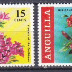 DB1 Flori Flora Anguilla 1969 4 v. MNH