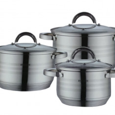 Set oale din inox, 2.1l, 2.9l, 3.9l, Bohmann BH 0926