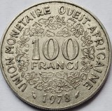 100 Francs 1978 Statele Vest Africane / West Africa, km#4