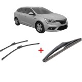 Cumpara ieftin Set 3 stergatoare RENAULT MEGANE IV Grandtour (K9A/M/N_) 2016, parbriz si luneta, Bosch Twin
