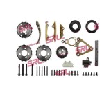 Kit lant distributie Ford Mondeo 3 (B5y), 2000-2007, Transit Bus, 2000-2006, Jaguar X-Type (Cf1), 2001-2009, Motorizare 2.0 D/ 2.0 16 5, SRLine