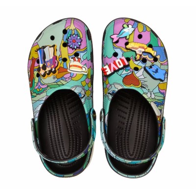 Saboti Crocs Classic Beatles Pepperland Clog Multicolor - Multi foto
