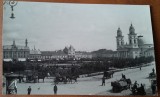 Carte postala, Satu Mare Paiata Regele Carol I, perioada interbelica