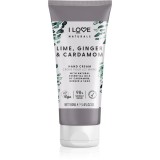 I Love Naturals Lime, Ginger &amp; Cardamom crema de maini 100 ml