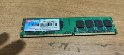 Ram Pc Patriot 1GB DDR2 Pc2-5300 PSD21G6672 foto
