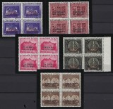 Romania 1941 - Lp 143 I - Fundatia Carol I supratipar &bdquo;Chisinau&rdquo; - bloc de 4 - MNH*** 1