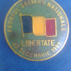 INSIGNA F.S.N.22DEC.1989