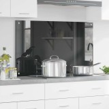 vidaXL Spate de bucătărie Gri &icirc;nchis 100 x 60 x 0.6 cm