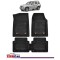 Covorase Auto TeamCar&reg; Tip Tavita Compatibile Jeep Cherokee KJ (2001&ndash;2007) Negru Material Rezistent