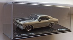 Macheta Chevrolet Nova SS 1970 gold Fast and Furious- IXO/Altaya 1/43